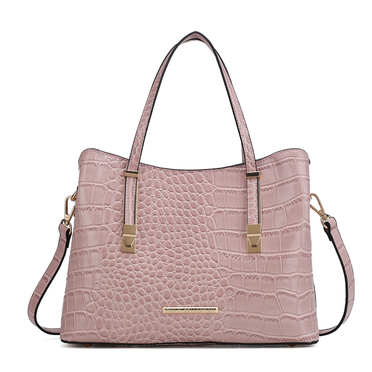 Aurelia Embossed Shoulder Bag - Image 12