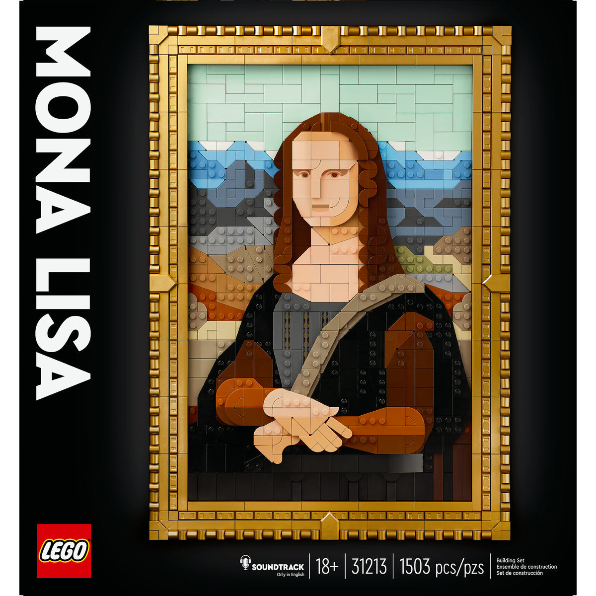 LEGO? Art Mona Lisa Painting Building Set for Adults 31213 - Image 4
