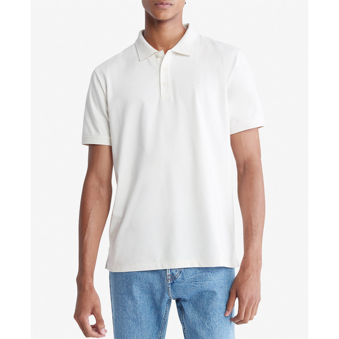 Short Sleeves Smooth Cotton Solid - Image 4