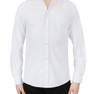 White Stripe Dress Shirt