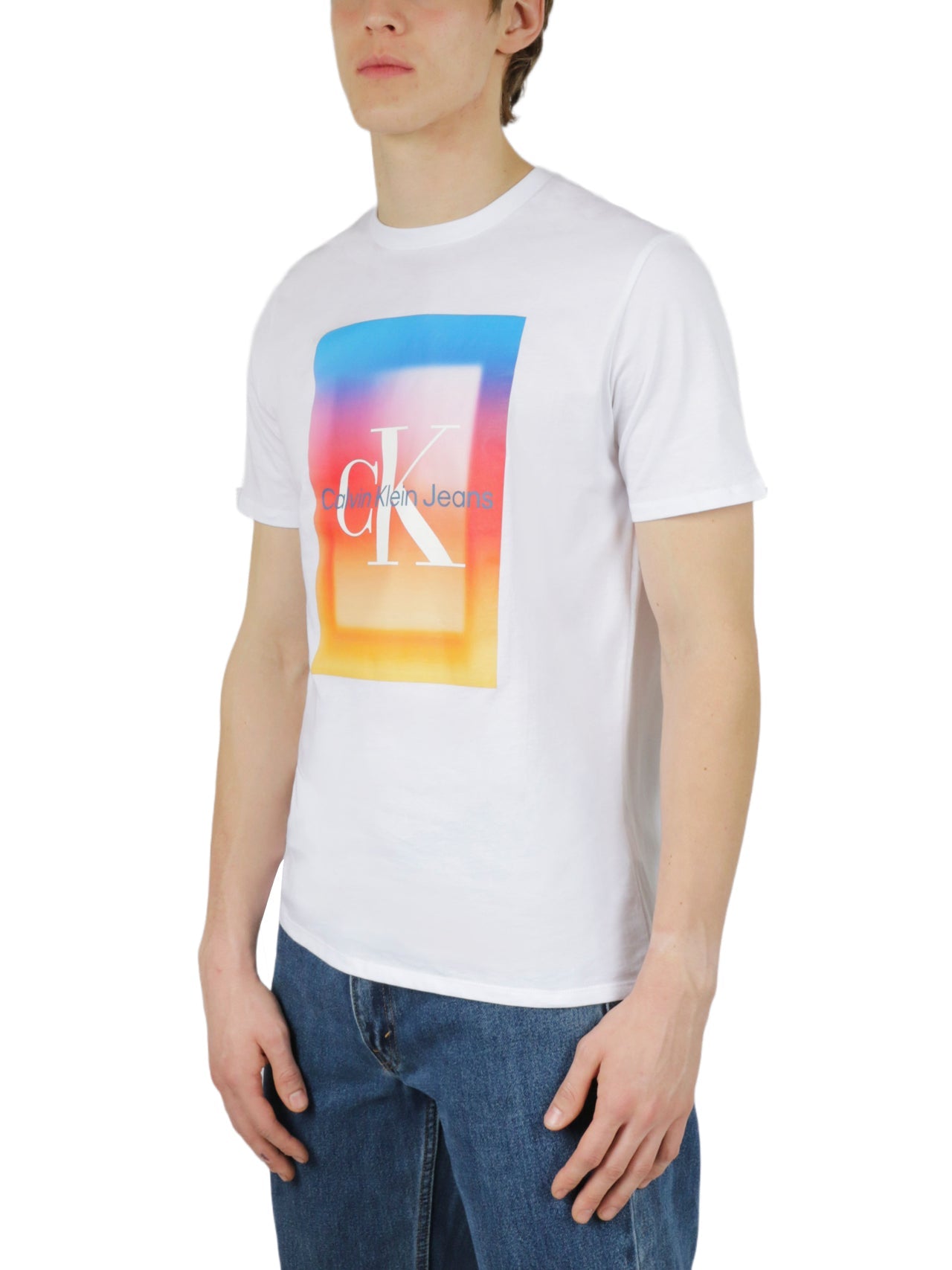 Short Sleeves Vibrant Block Tee - Image 3