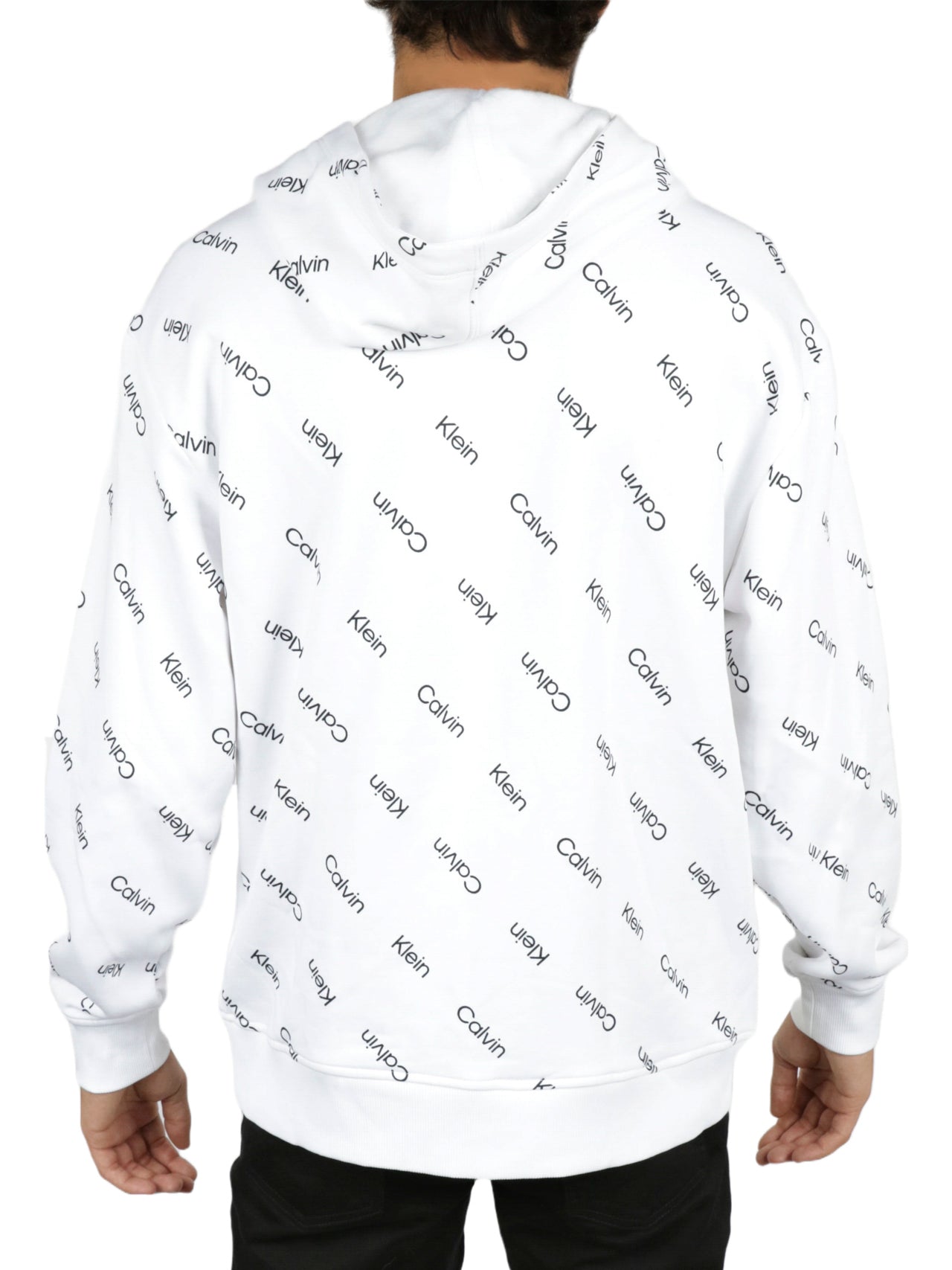 Long Sleeves Iconic Allover Pullover Hoodie - Image 3