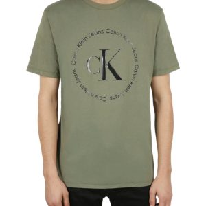 Short Sleeve Monogram Circle Tee