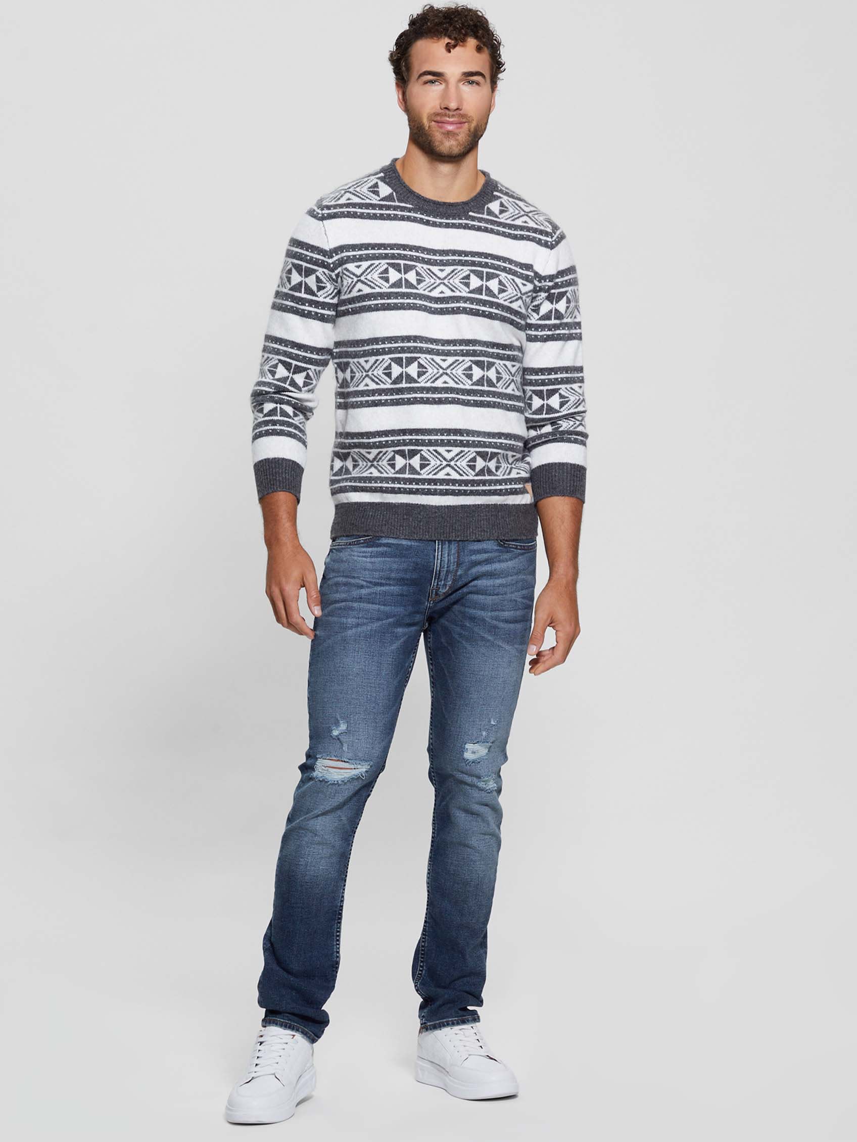 Ezekiel Jacquard Sweater - Image 2
