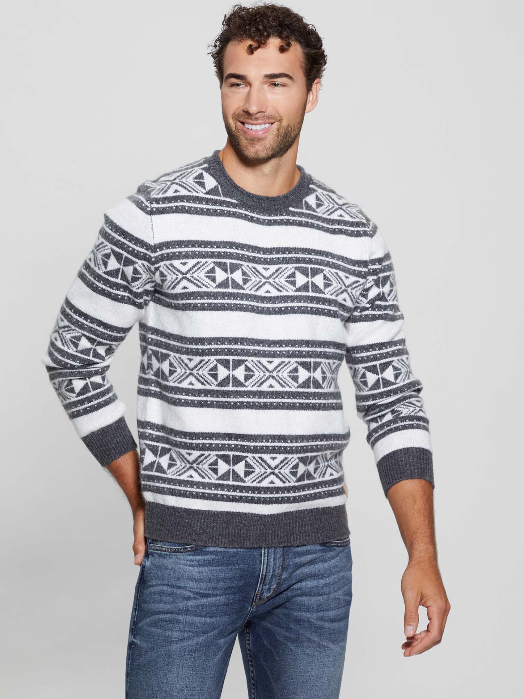 Ezekiel Jacquard Sweater - Image 4