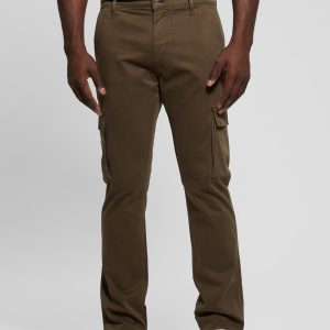 Sateen Coated Cargo Pants