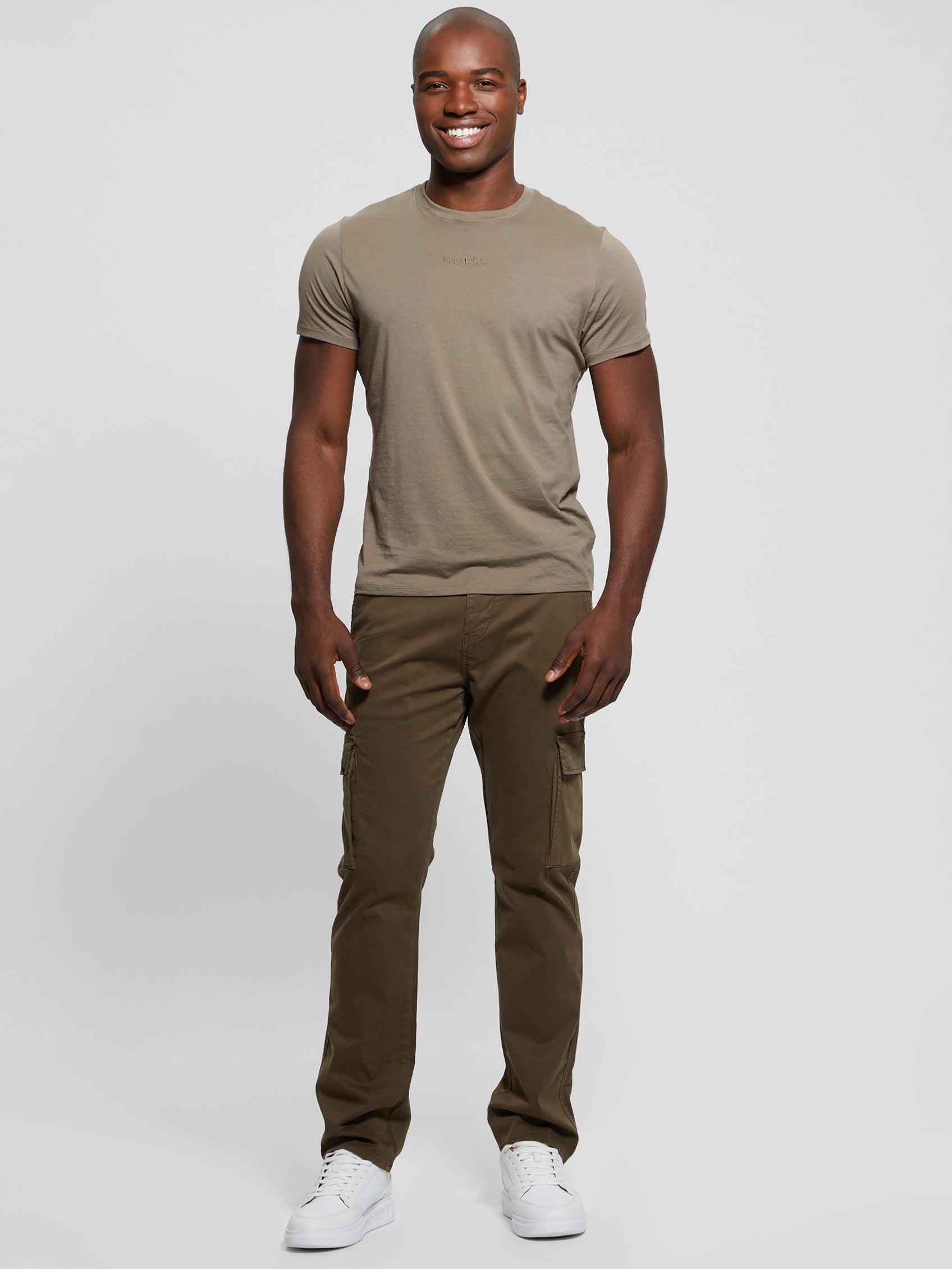 Sateen Coated Cargo Pants - Image 2