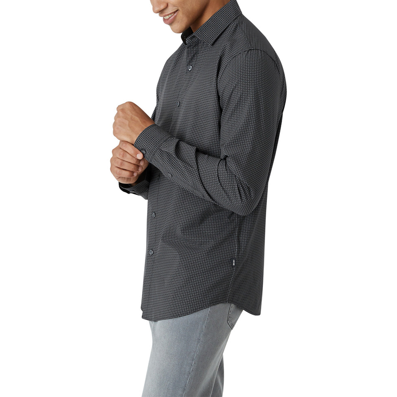 Walden Button Front Long Sleeve Shirt - Image 4