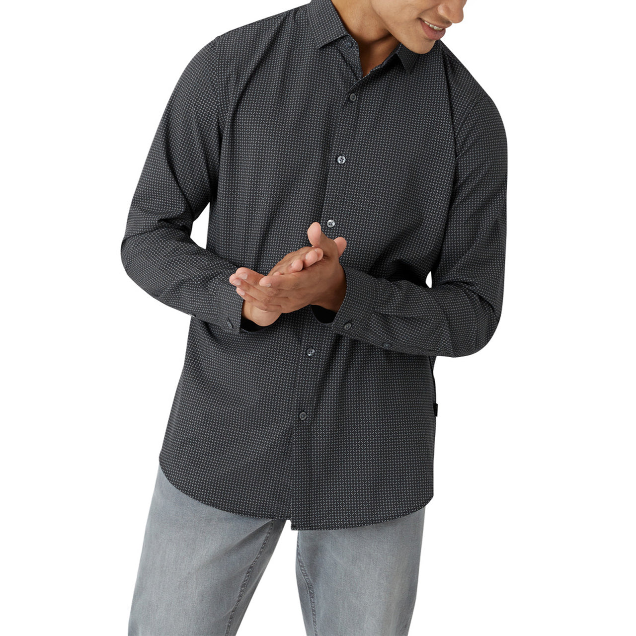 Walden Button Front Long Sleeve Shirt - Image 2