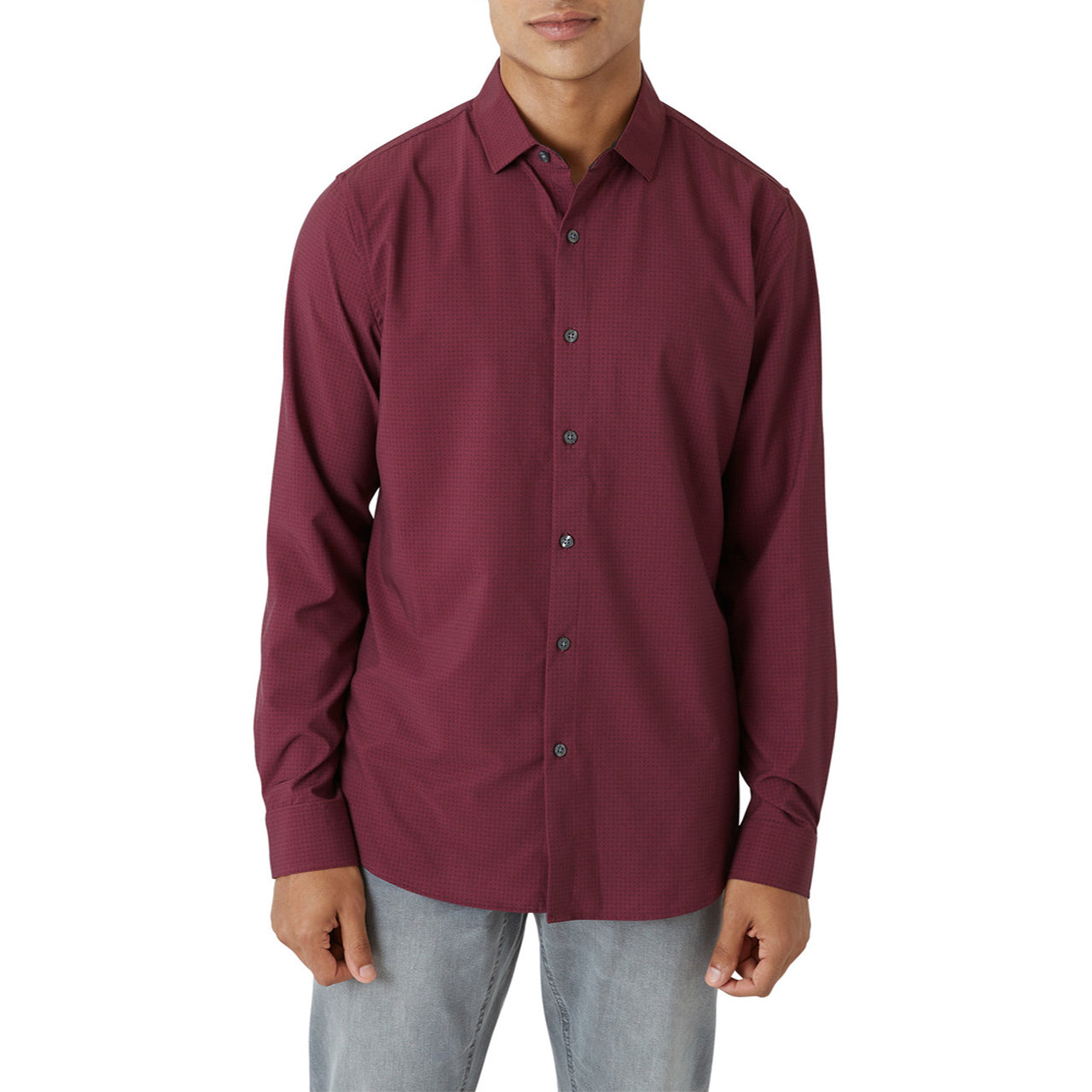 Walden Button Front Long Sleeve Shirt - Image 6