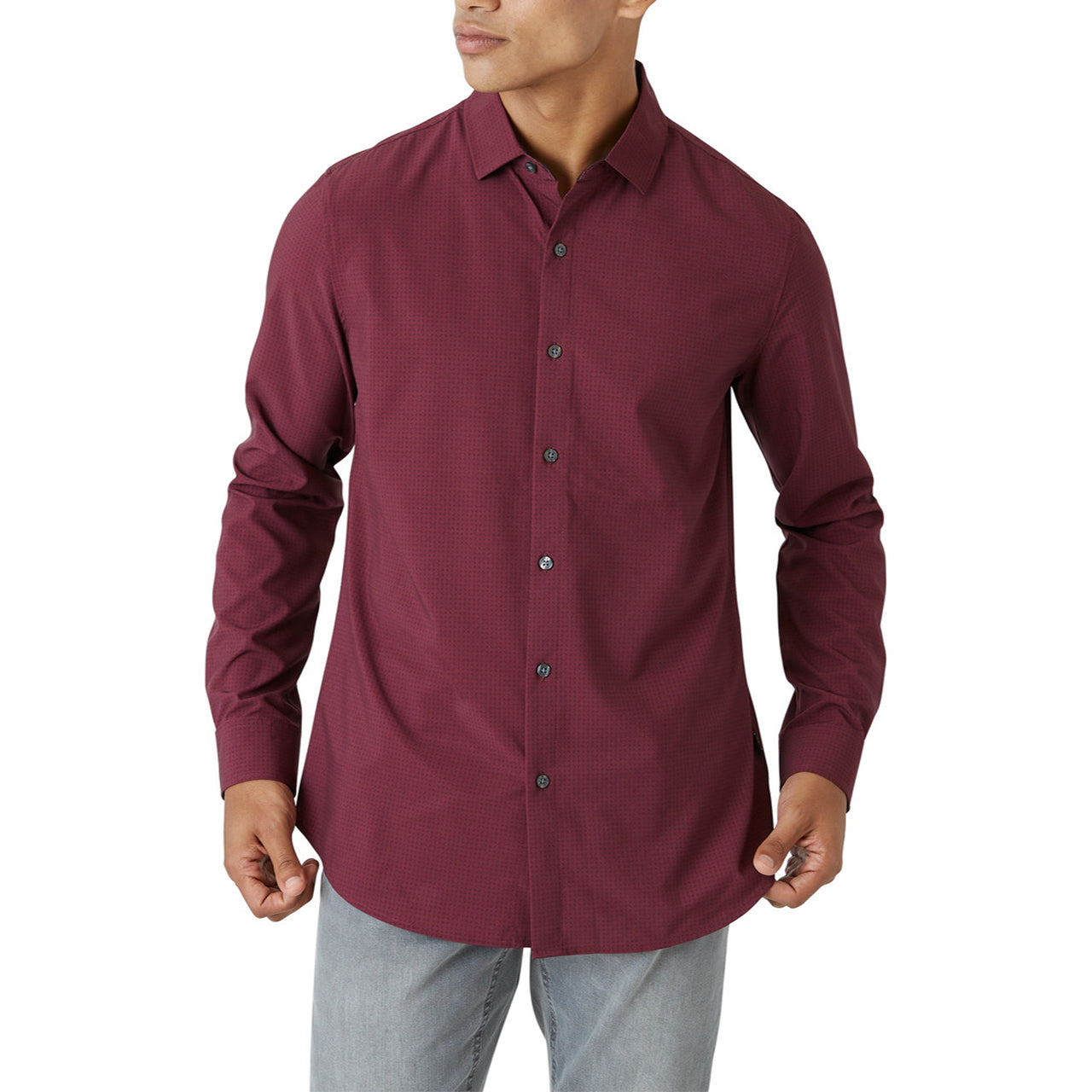 Walden Button Front Long Sleeve Shirt - Image 7