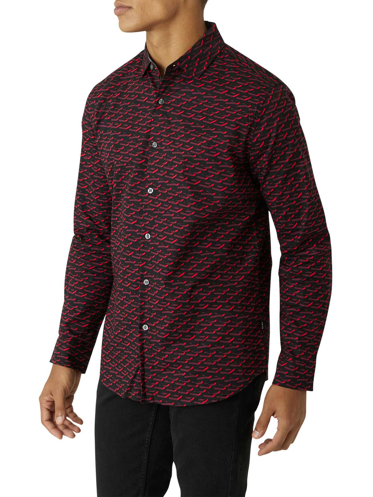 Burnett Long Sleeve Woven Shirt - Image 3