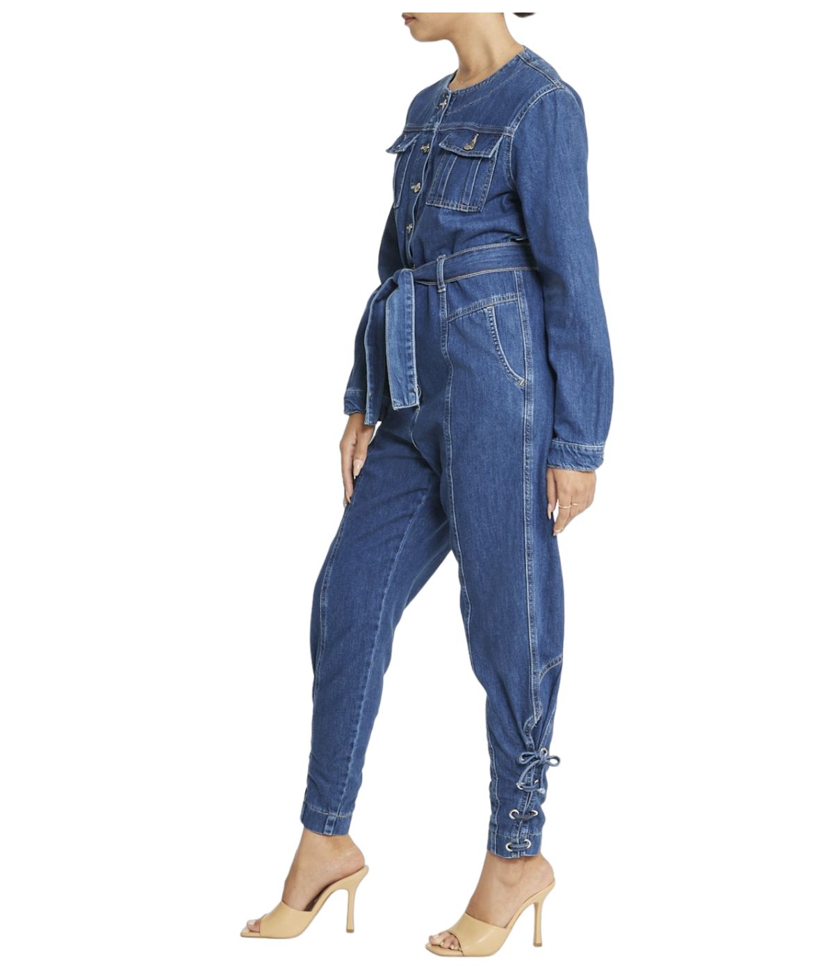Denim Jumpsuit - Image 3