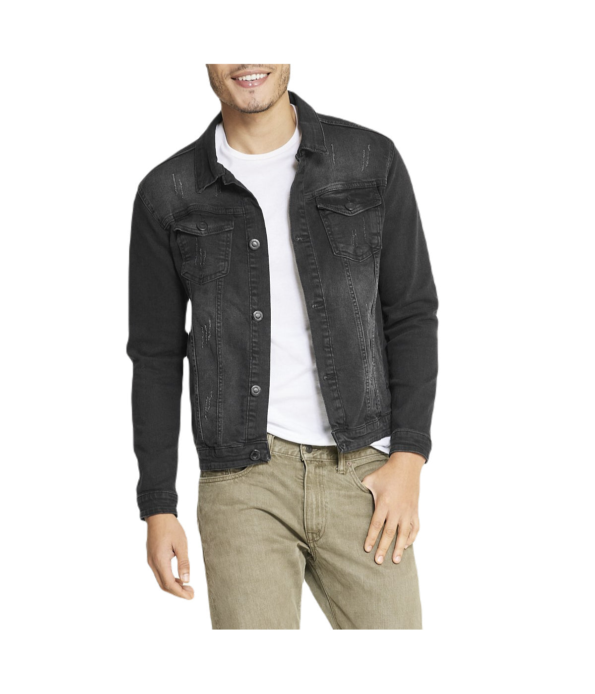 Black Denim Jacket - Image 5