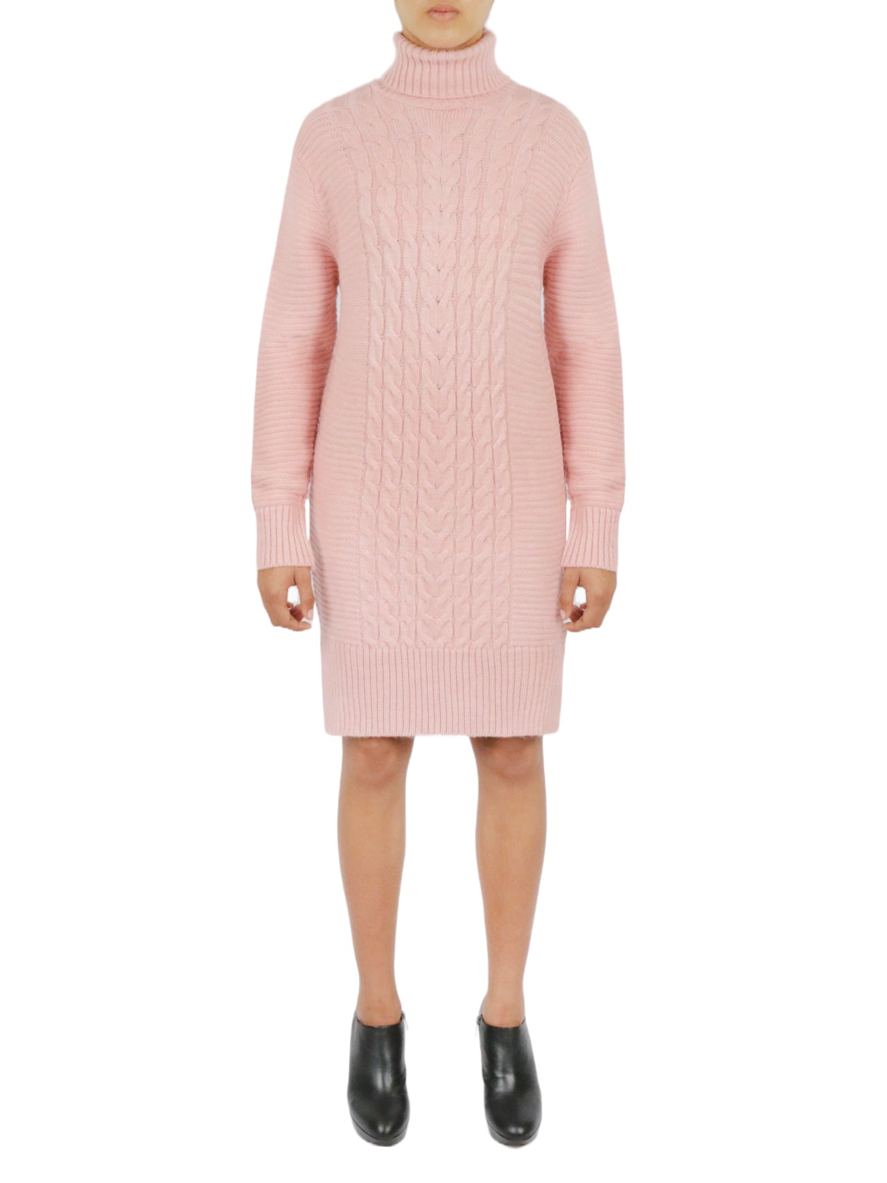 Turtleneck Sweater Dress - Image 2