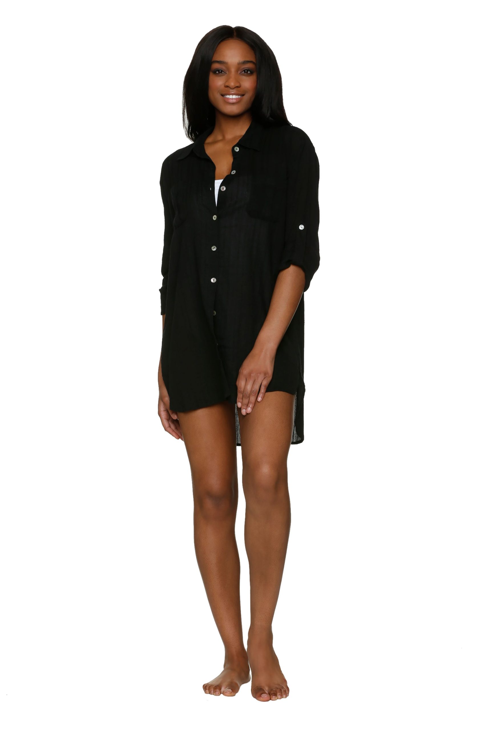 Relaxed Shirt Dress 4 - Image 2