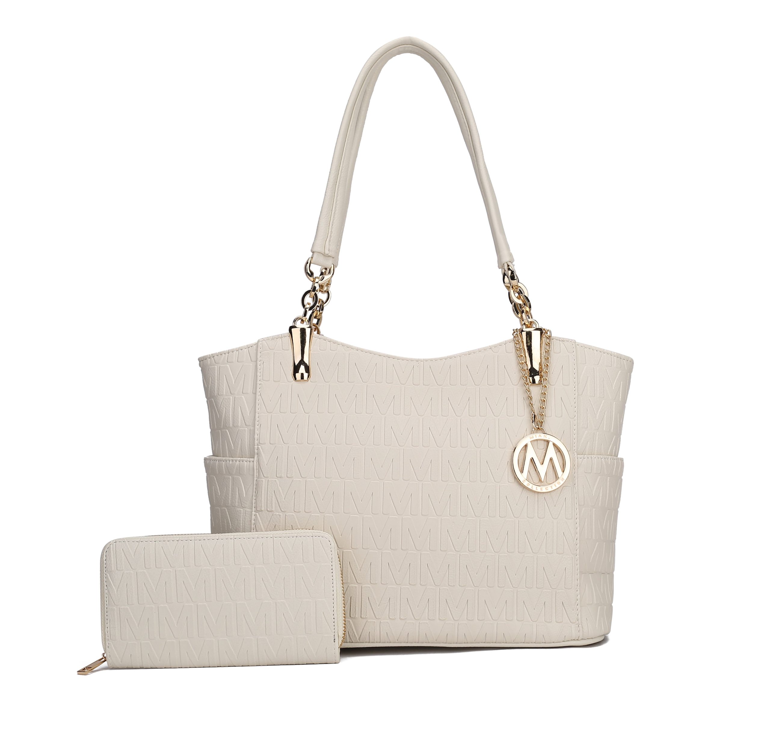 Allison Signature Tote Bag and Wallet Set - Image 4