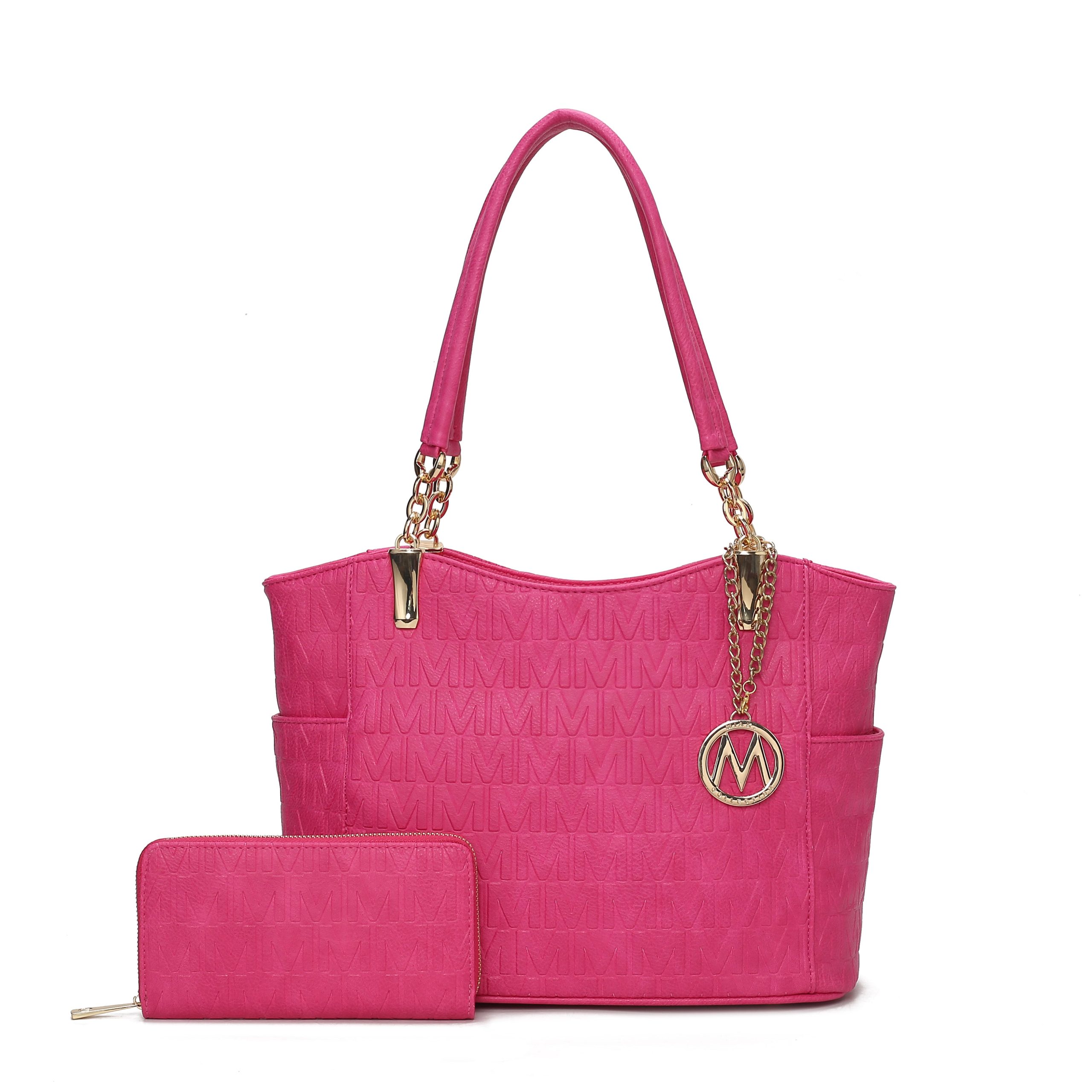 Allison Signature Tote Bag and Wallet Set - Image 13