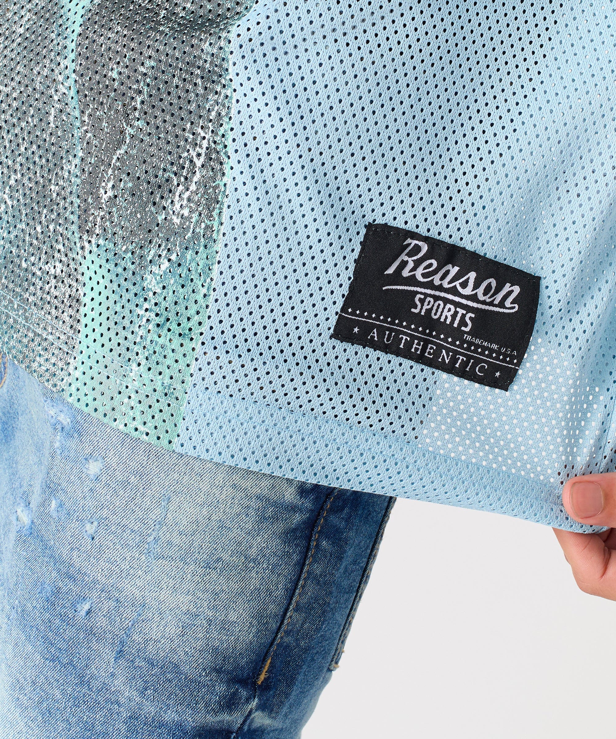 Jaws Football Jersey - Light Blue - Image 7