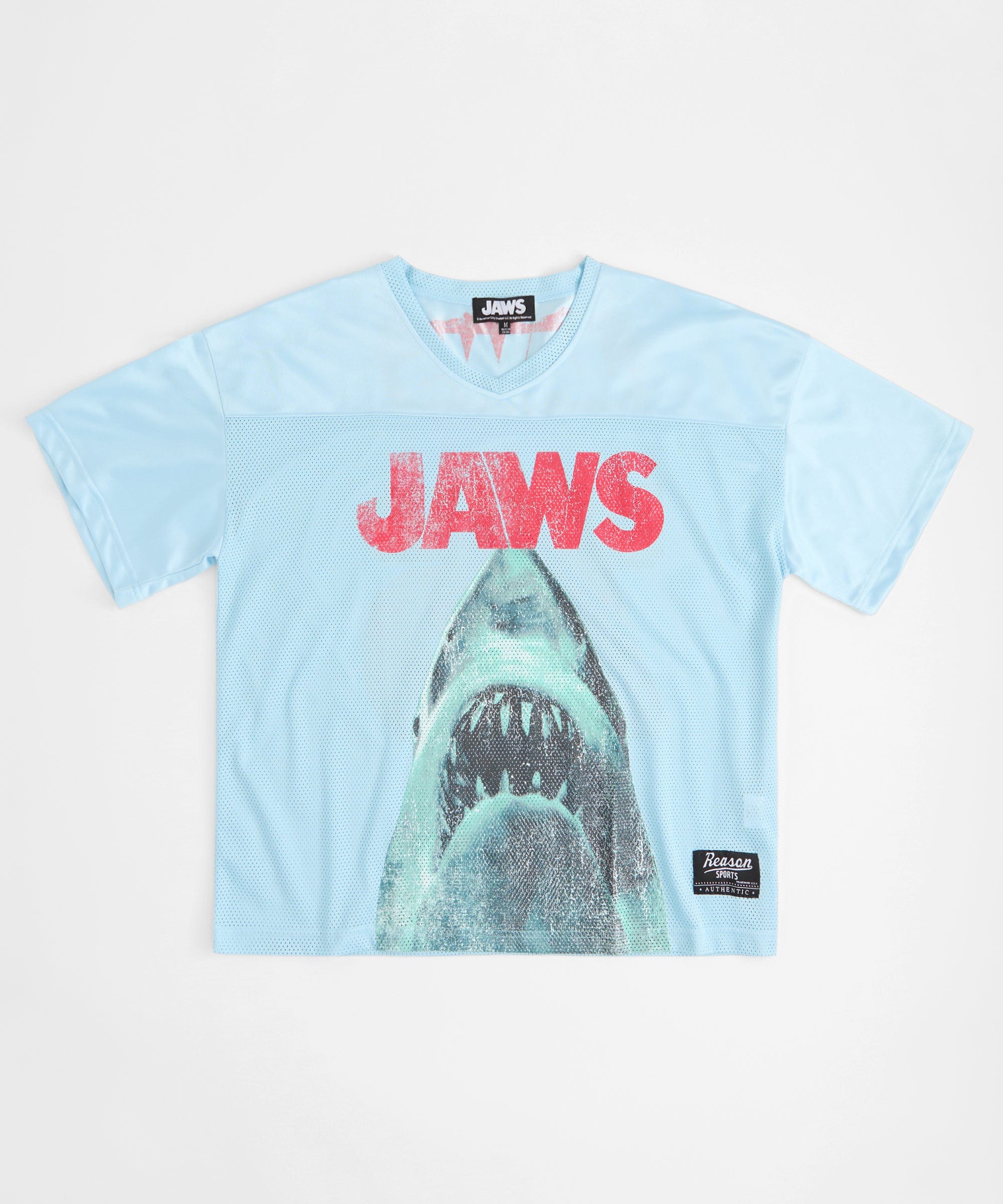 Jaws Football Jersey - Light Blue - Image 3