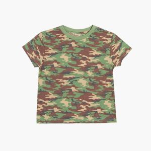 Girls Camo Print Tee (Kids)