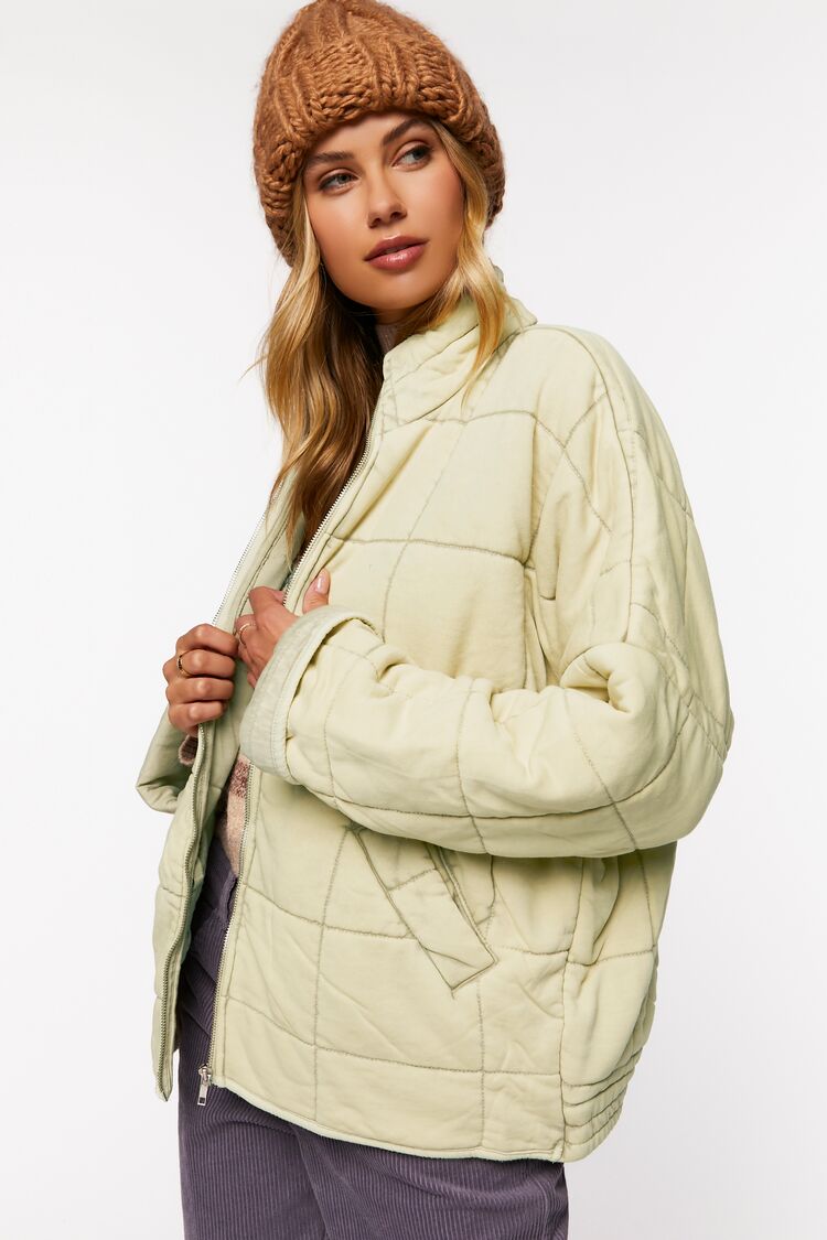 Quilted Zip-Up Jacket - Image 24