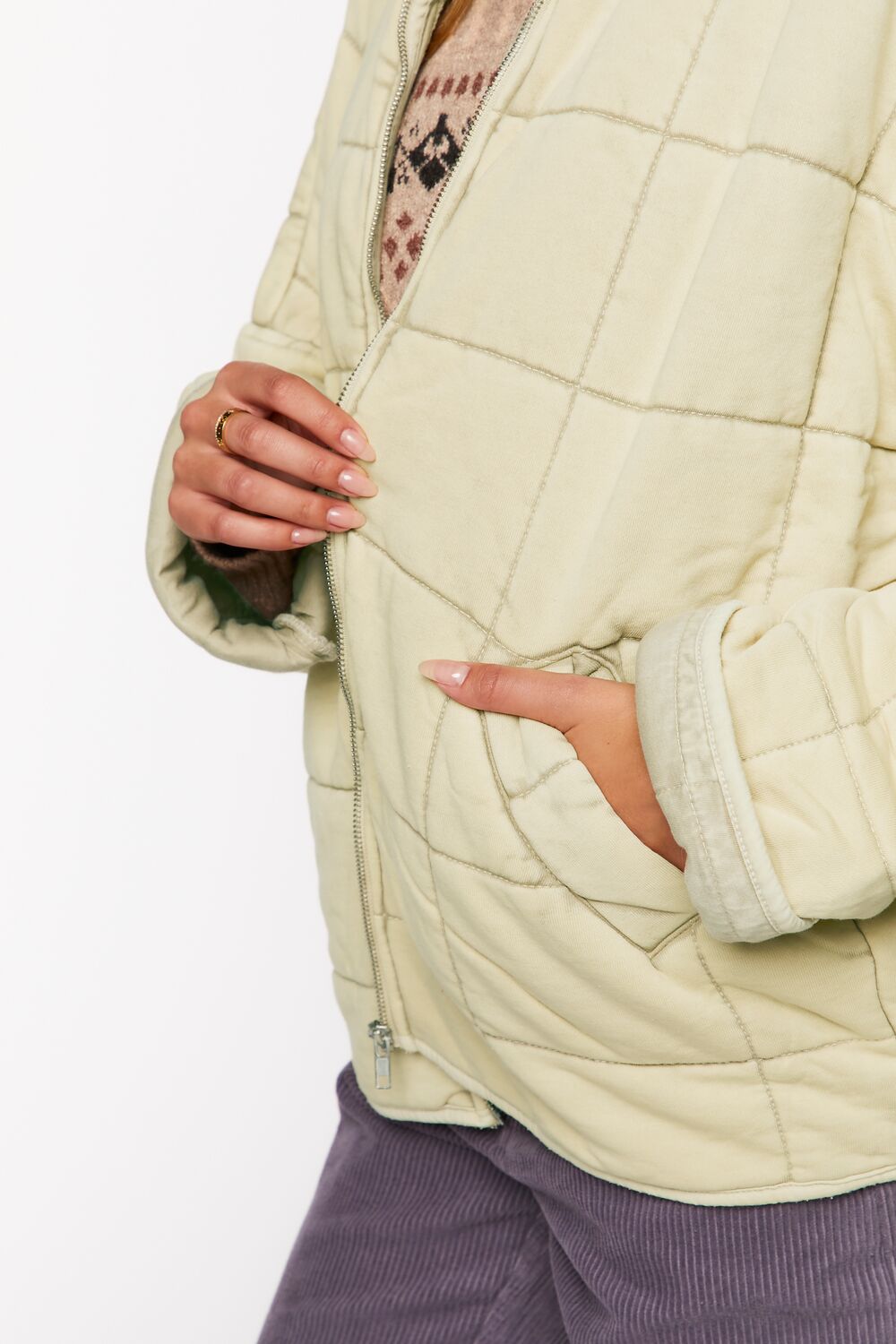 Quilted Zip-Up Jacket - Image 27