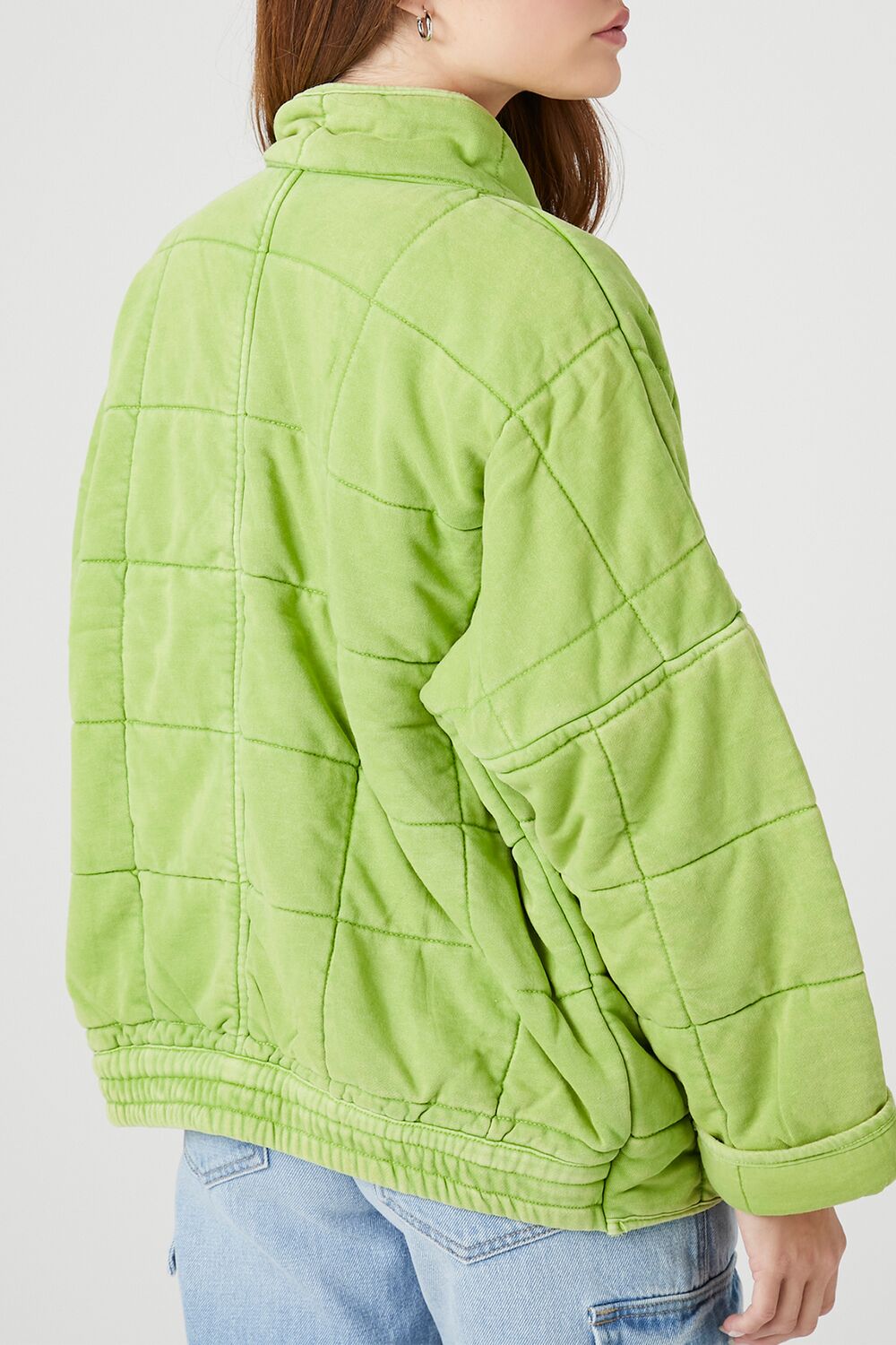 Quilted Zip-Up Jacket - Image 3