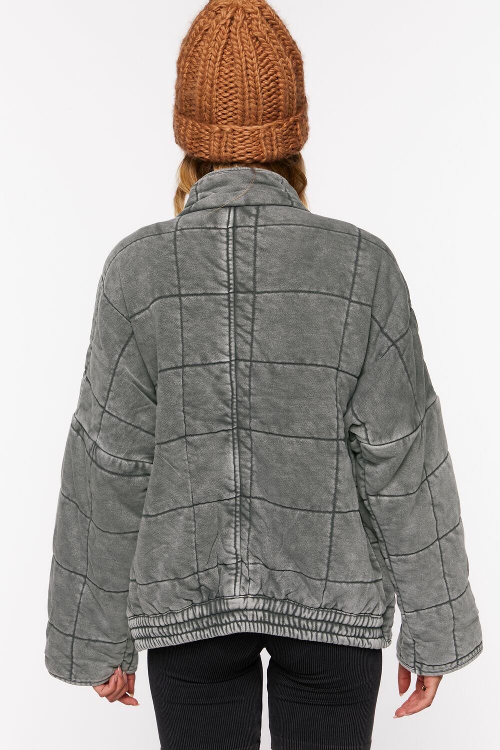 Quilted Zip-Up Jacket - Image 38
