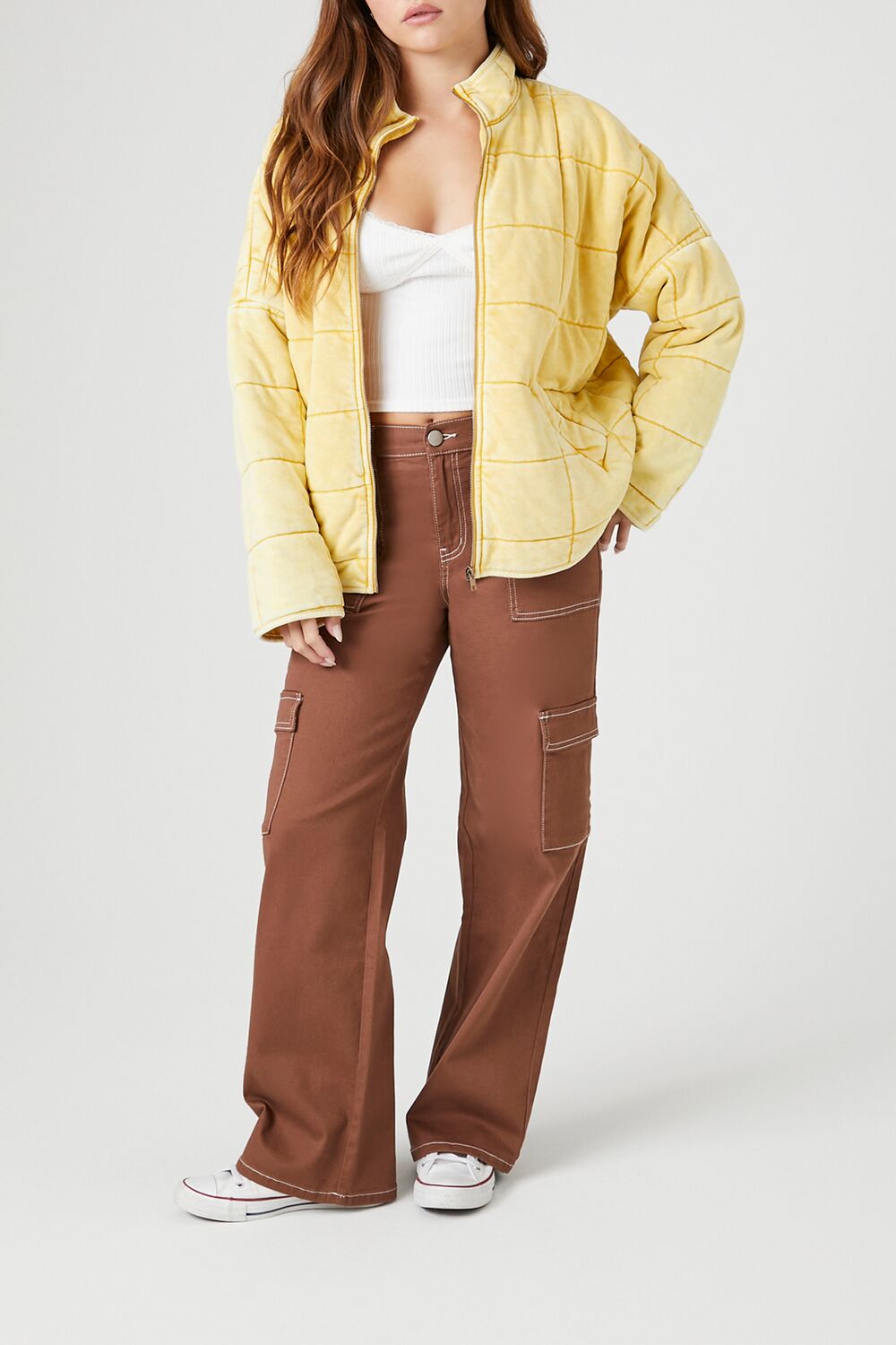 Quilted Zip-Up Jacket - Image 44