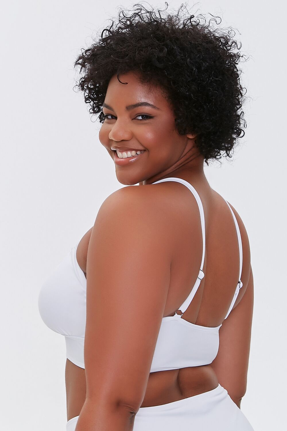 Plus Size Ruched Bikini Top - Image 2