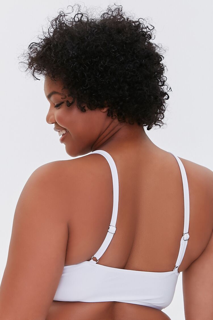 Plus Size Ruched Bikini Top - Image 3