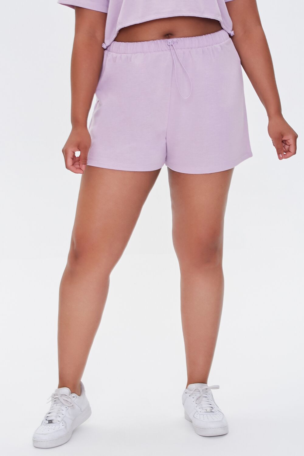 Plus Size French Terry Shorts - Image 2