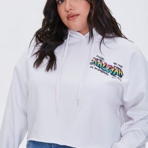Plus Size Aaliyah Graphic Hoodie