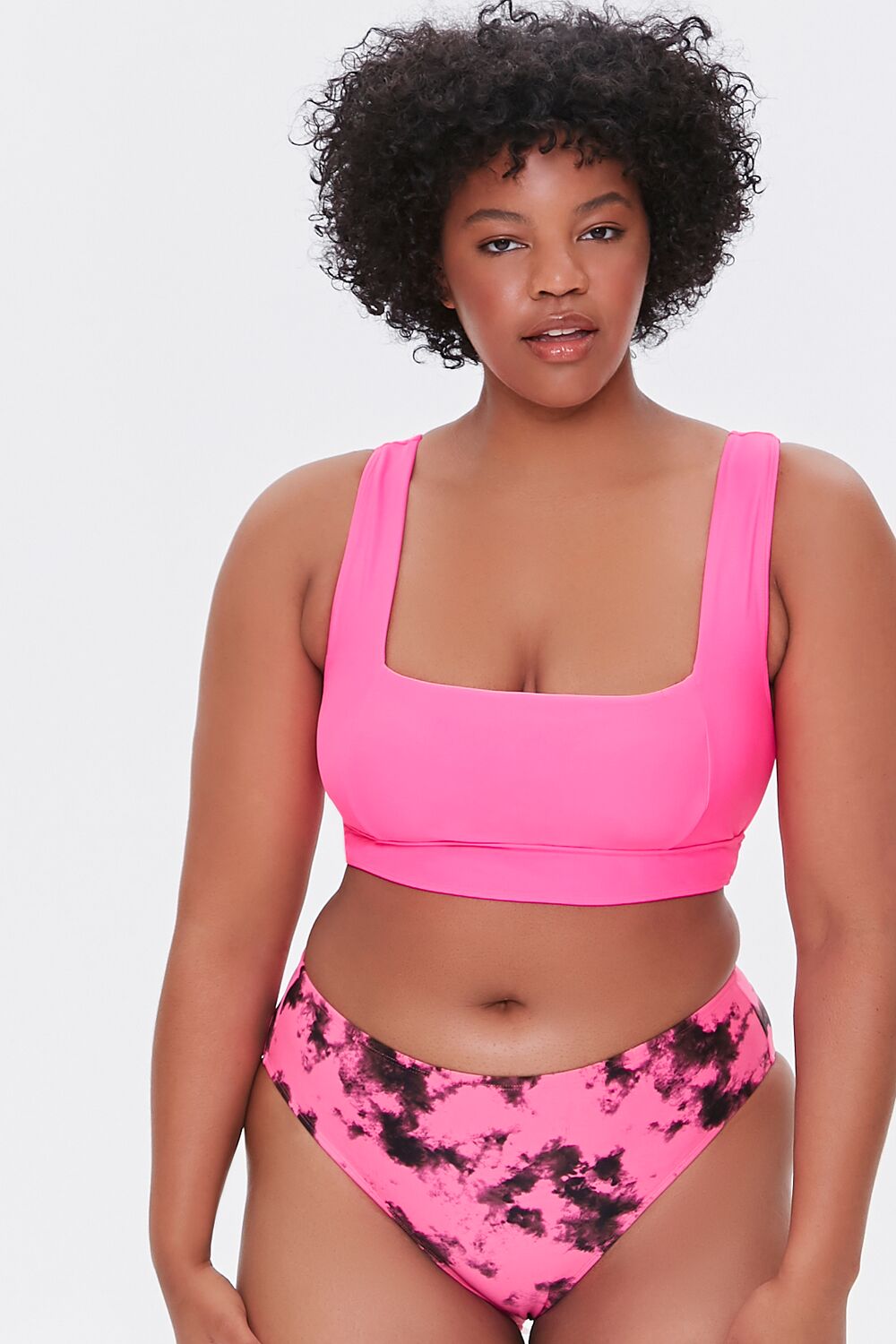 Plus Size Tie-Dye Bikini Bottoms - Image 5