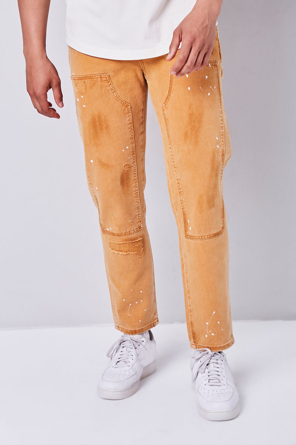 Distressed Paint Splatter Pants - Image 2