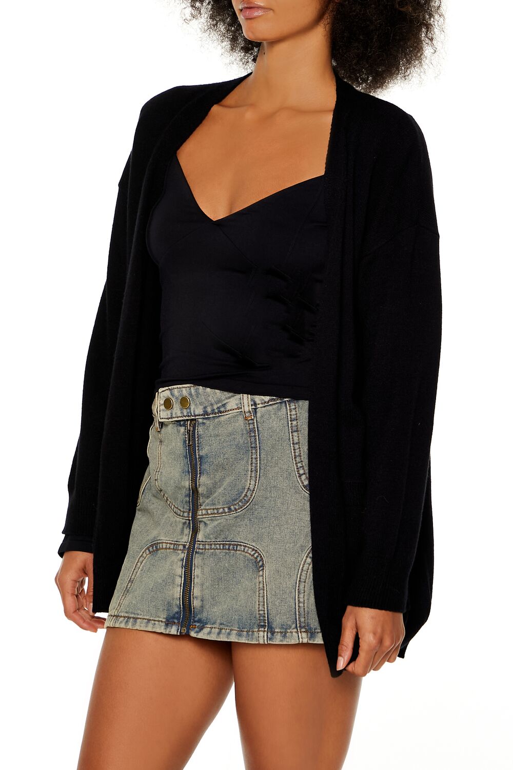 Patch-Pocket Cardigan Sweater - Image 8