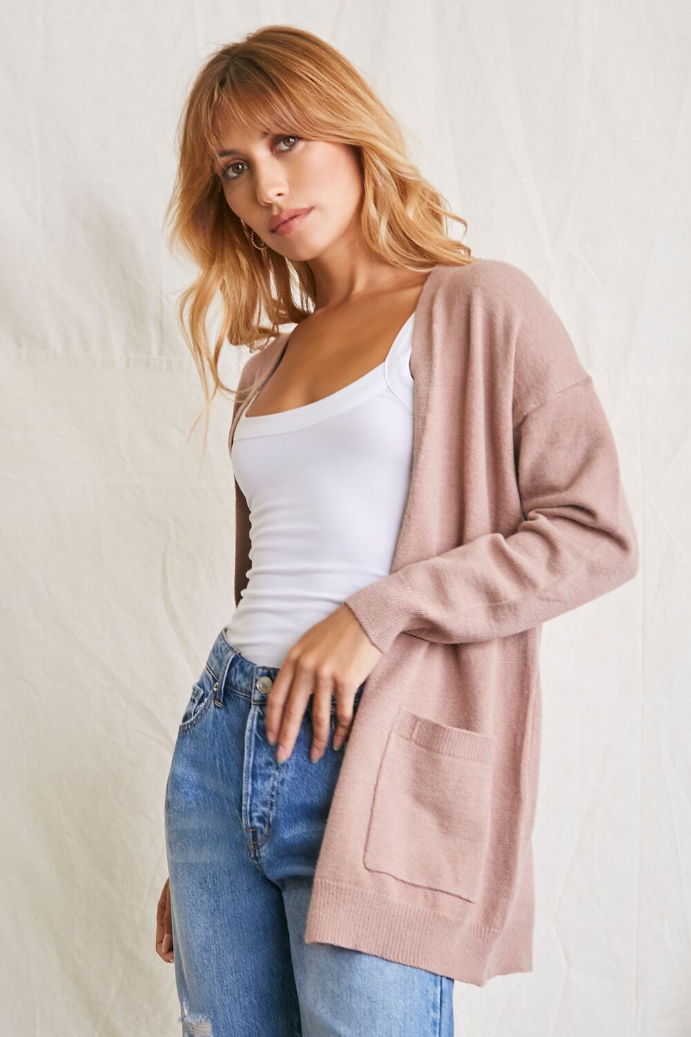 Patch-Pocket Cardigan Sweater - Image 10