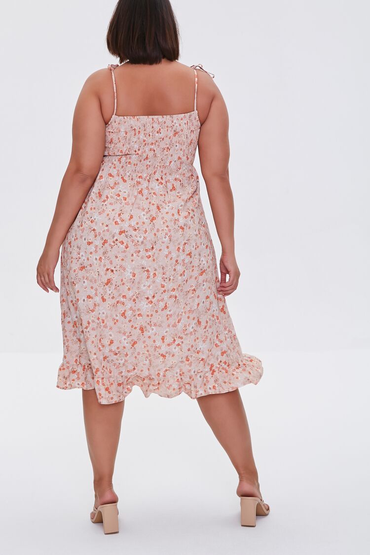 Plus Size Floral Print Dress - Image 3
