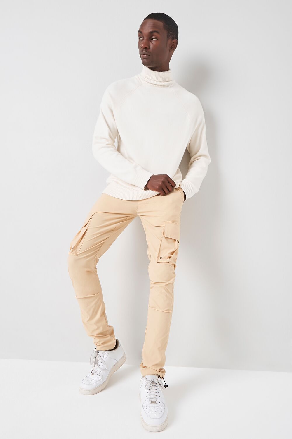 Drawstring Utility Cargo Joggers