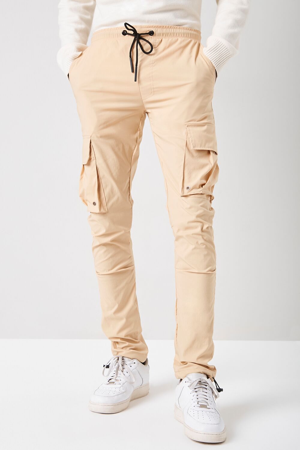 Drawstring Utility Cargo Joggers - Image 2