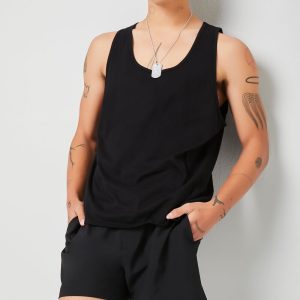 Drawstring Swim Trunks