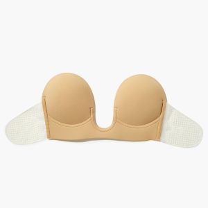 Reusable Plunging Strapless Bra