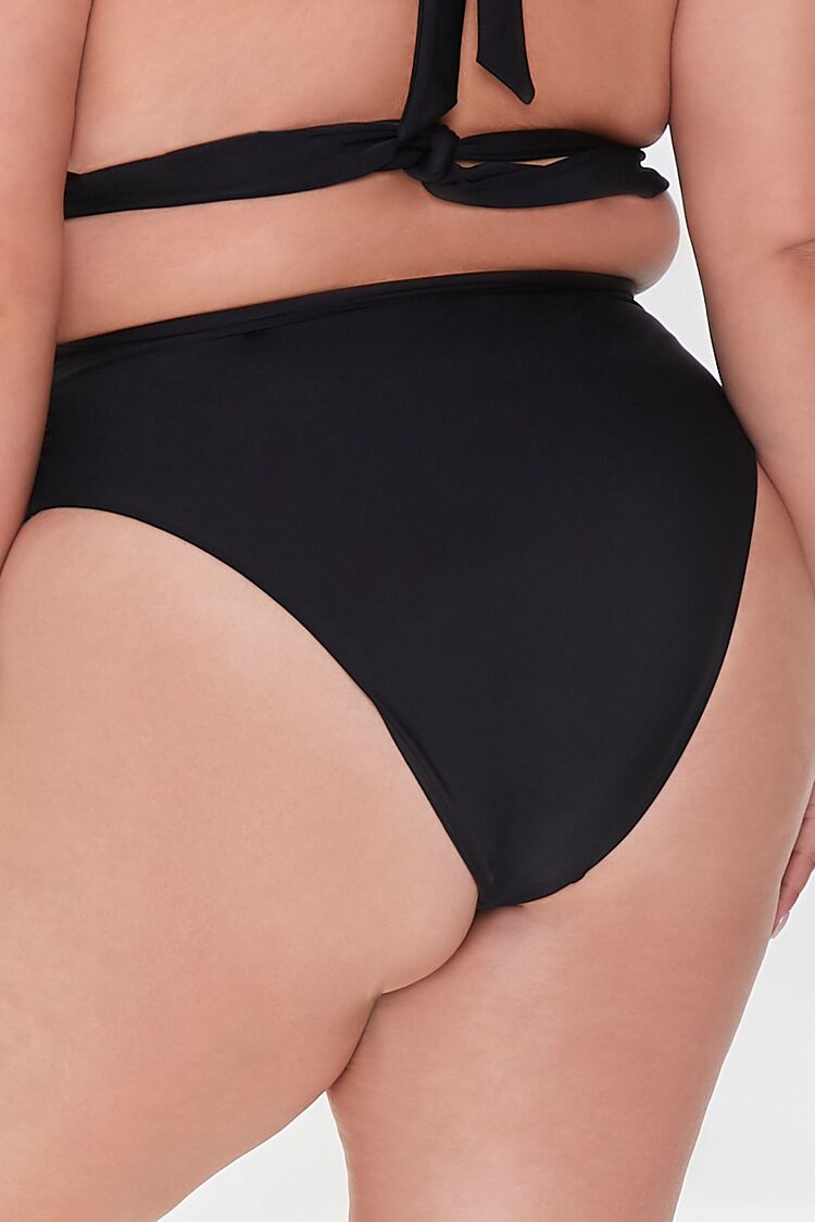 Plus Size High-Rise Bikini Bottoms - Image 4