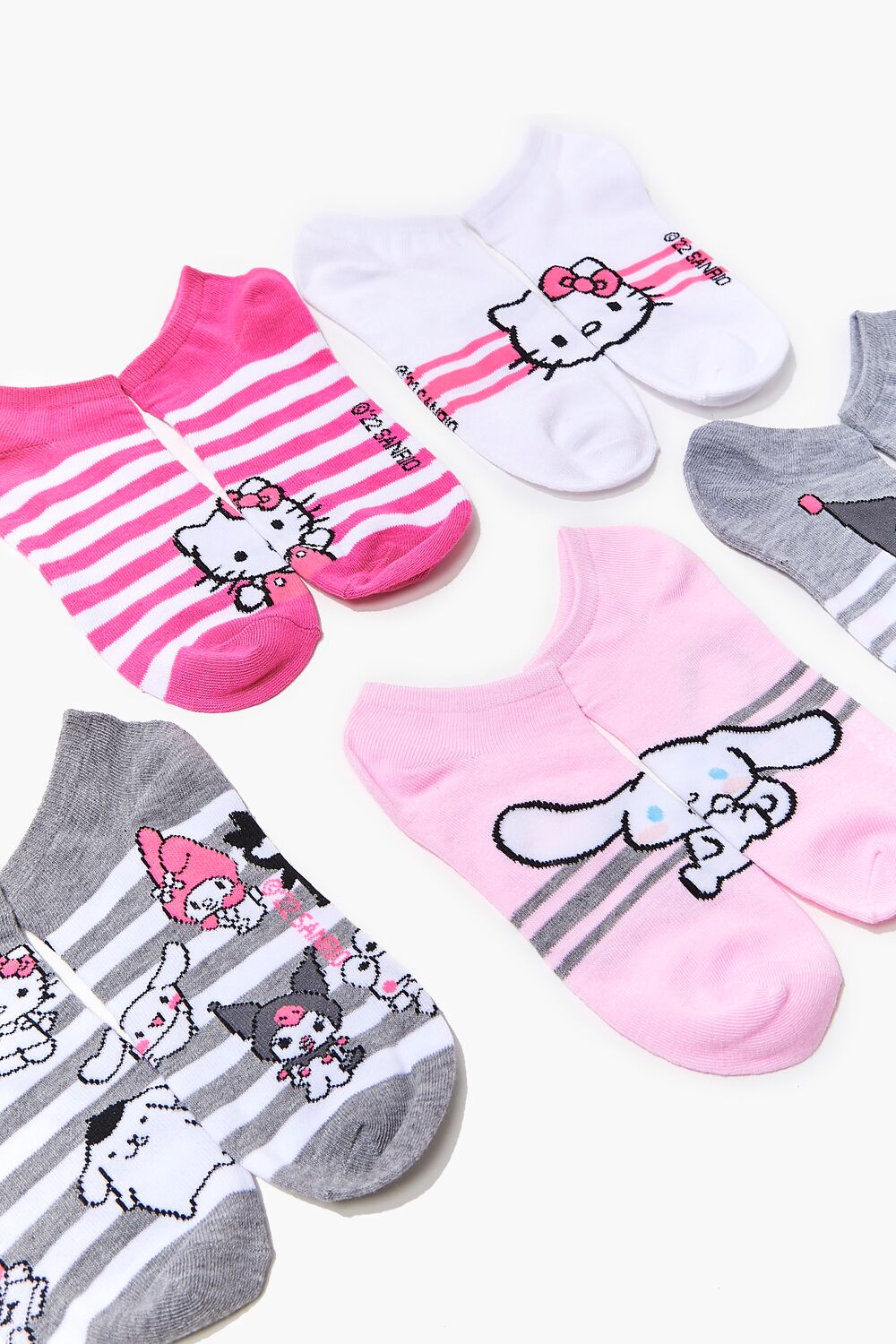 Hello Kitty & Friends Sock Set - 5 pack - Image 2