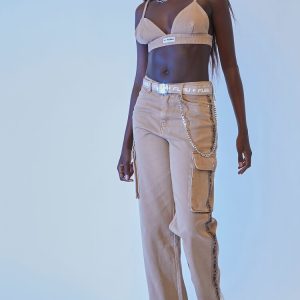 Belted FUBU Cargo Joggers