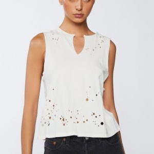 Distressed Muscle Tee