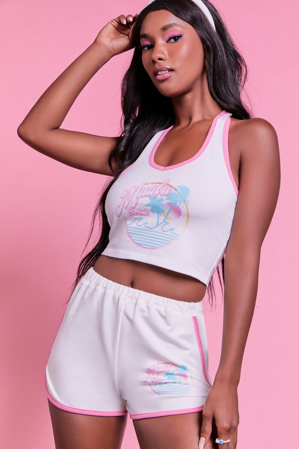 Malibu Barbie??Graphic Halter Top