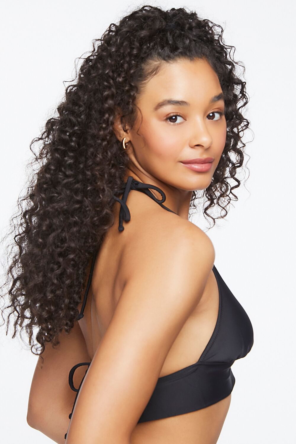 Tie-Back Halter Bikini Top - Image 2