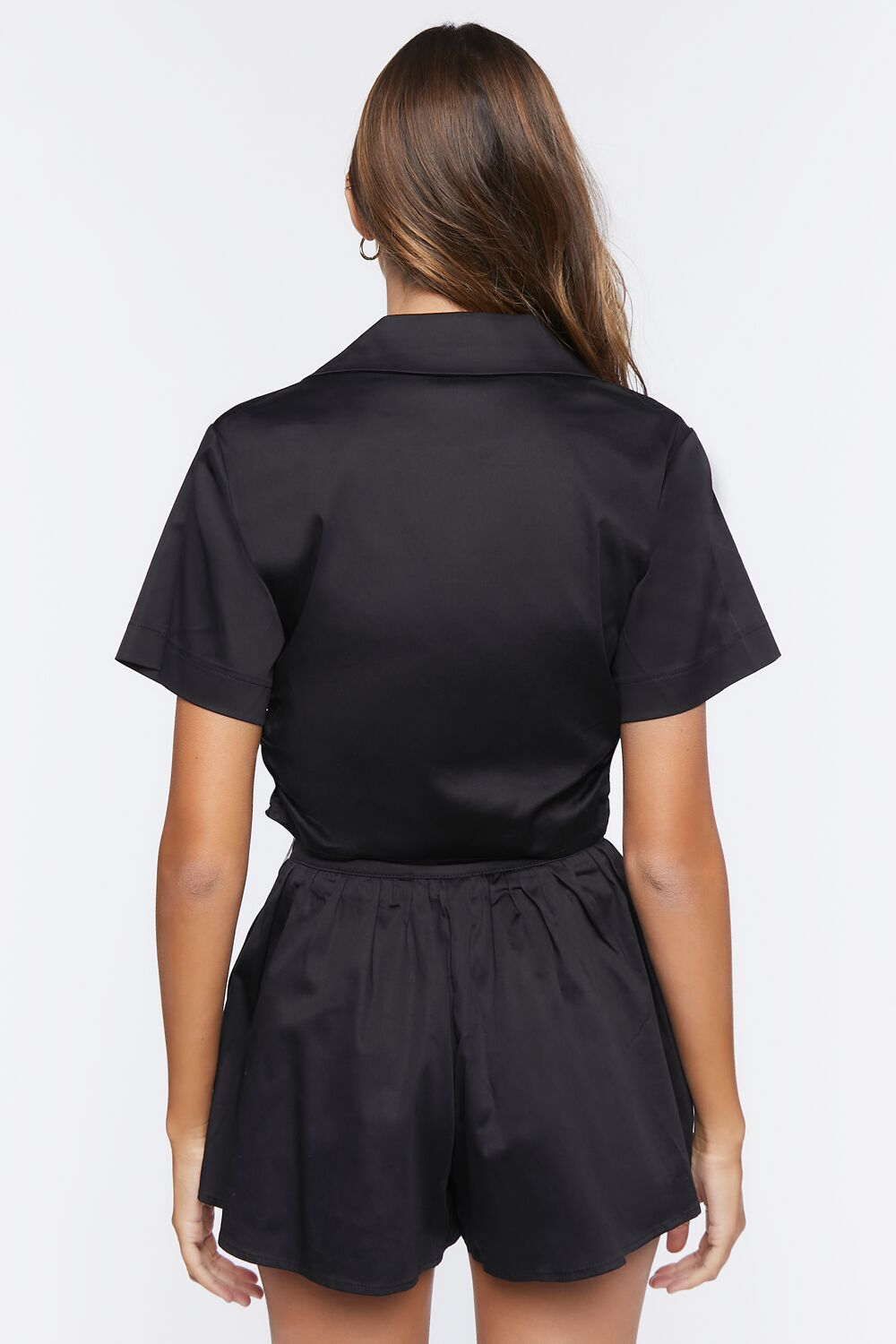 Ruched Crop Top - Image 3